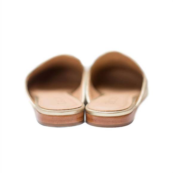 NEW HOUSE OF ZALO desert palm mule in platino - Picture 3 of 3